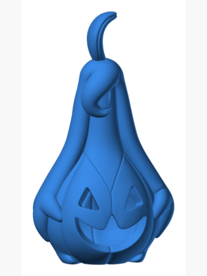 Gourgeist 3D Baskı Modeli — Pokémon