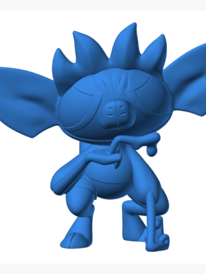 Grafaiai 3D Baskı Modeli — Pokémon