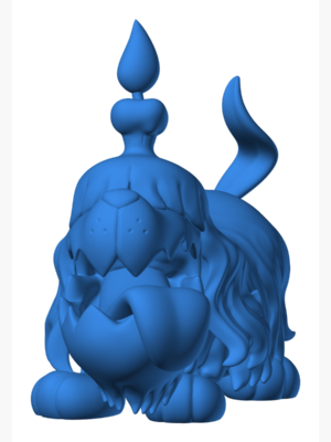 Greavard 3D Baskı Modeli — Pokémon