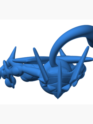 Greninja 2 3D Baskı Modeli — Pokémon