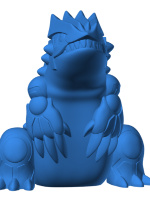 Groudon 2 3D Baskı Modeli — Pokémon