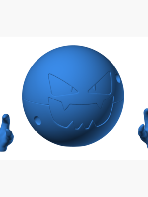 Haunter 4 3D Baskı Modeli — Pokémon