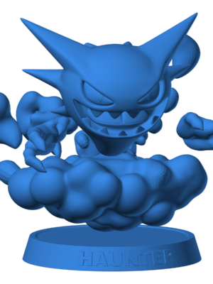 Haunter 5 3D Baskı Modeli — Pokémon