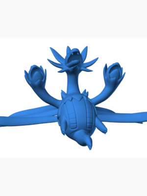 Hydreigon 2 3D Baskı Modeli — Pokémon