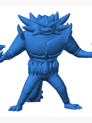 Incineroar 3D Baskı Modeli — Pokémon