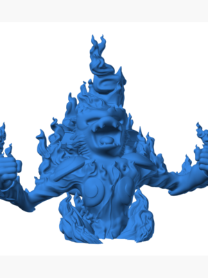 Infernape 1 3D Baskı Modeli — Pokémon