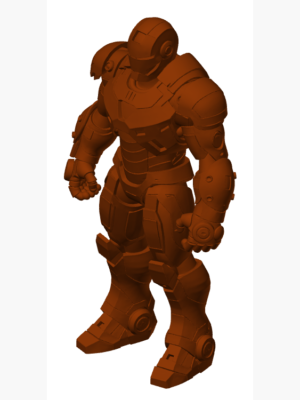 Iron Man Detaylı Zırh Heykeli