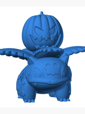 Ivysaur 1 3D Baskı Modeli — Pokémon