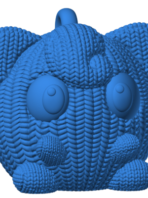 Jigglypuff 1 3D Baskı Modeli — Pokémon