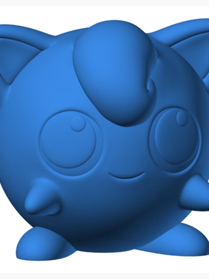 Jigglypuff 5 3D Baskı Modeli — Pokémon