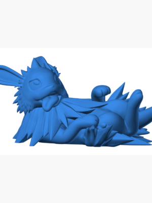 Jolteon 1 3D Baskı Modeli — Pokémon