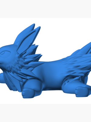 Jolteon 5 3D Baskı Modeli — Pokémon