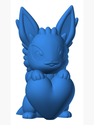 Jolteon 7 3D Baskı Modeli — Pokémon