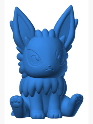Jolteon 9 3D Baskı Modeli — Pokémon
