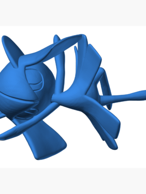 Kirlia 3D Baskı Modeli — Pokémon