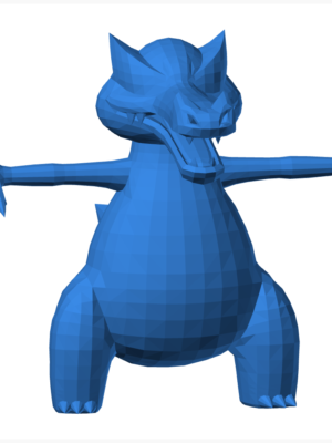 Krookodile 3D Baskı Modeli — Pokémon