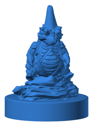 Larvitar 3D Baskı Modeli — Pokémon