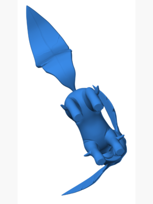 Leafeon 11 3D Baskı Modeli — Pokémon