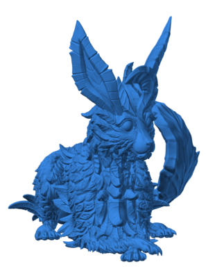 Leafeon 2 3D Baskı Modeli — Pokémon