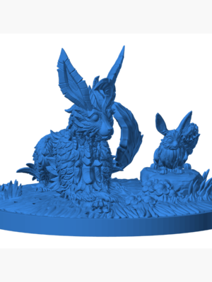 Leafeon 3 3D Baskı Modeli — Pokémon