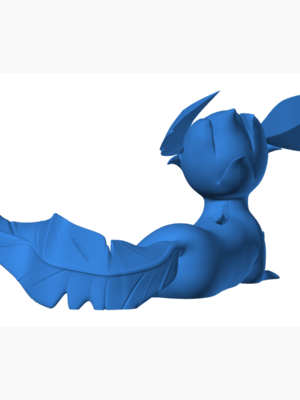 Leafeon 5 3D Baskı Modeli — Pokémon