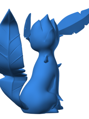 Leafeon 6 3D Baskı Modeli — Pokémon
