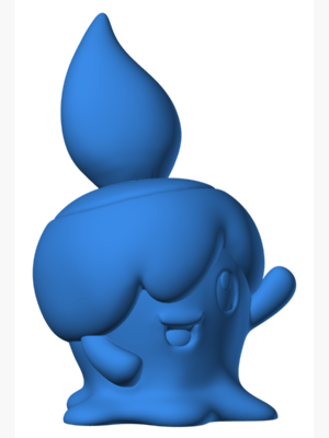Litwick 1 3D Baskı Modeli — Pokémon
