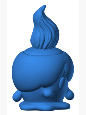 Litwick 2 3D Baskı Modeli — Pokémon
