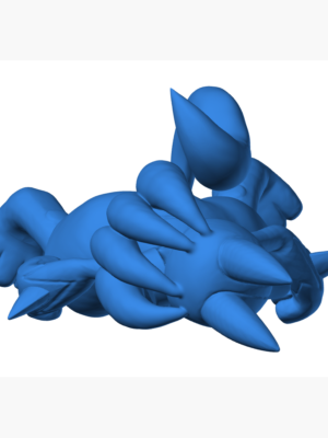 Lucario 4 3D Baskı Modeli — Pokémon