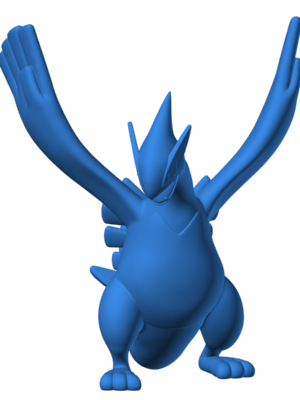 Lugia 3 3D Baskı Modeli — Pokémon