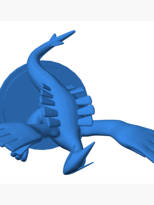 Lugia 4 3D Baskı Modeli — Pokémon
