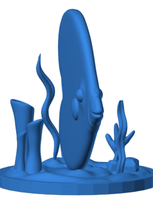 Luvdisc 3D Baskı Modeli — Pokémon