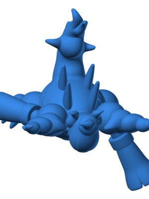 Magmortar 3D Baskı Modeli — Pokémon