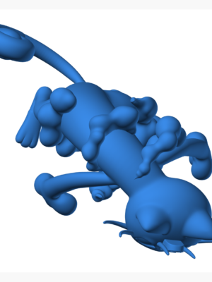 Meowth 11 3D Baskı Modeli — Pokémon