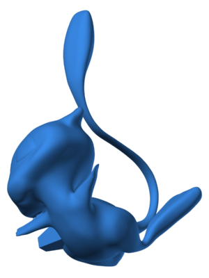 Mew 3 3D Baskı Modeli — Pokémon