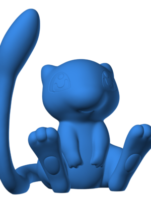 Mew 6 3D Baskı Modeli — Pokémon