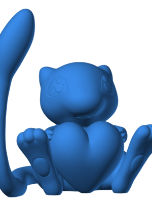 Mew 8 3D Baskı Modeli — Pokémon