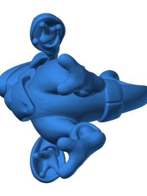 Mewtwo 14 3D Baskı Modeli — Pokémon