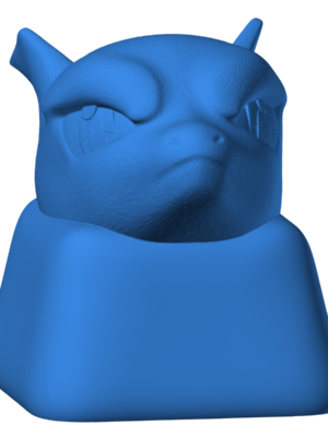 Mewtwo 3 3D Baskı Modeli — Pokémon