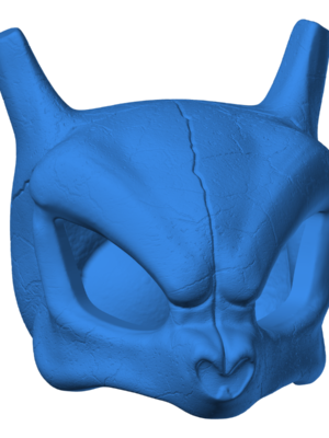 Mewtwo 6 3D Baskı Modeli — Pokémon