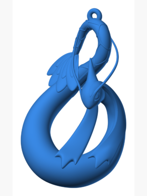 Milotic 3D Baskı Modeli — Pokémon