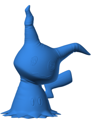 Mimikyu 3 3D Baskı Modeli — Pokémon
