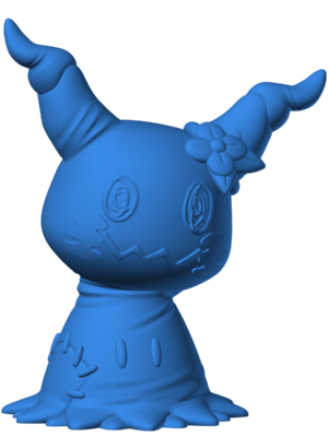 Mimikyu 5 3D Baskı Modeli — Pokémon