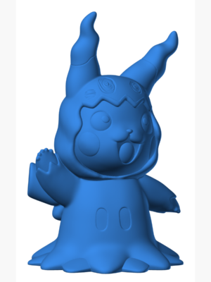 Mimikyu 6 3D Baskı Modeli — Pokémon