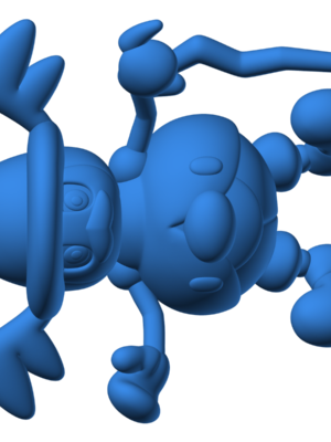 MrRime 3D Baskı Modeli — Pokémon