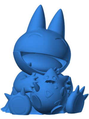 Munchlax 1 3D Baskı Modeli — Pokémon