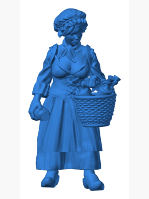 Napoleonic French Cantinieres Set 3D Baskı Modeli — Askeri Figür