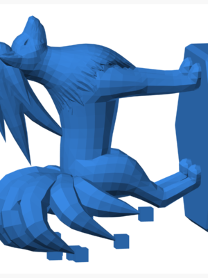 Ninetales 3 3D Baskı Modeli — Pokémon