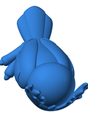 Noctowl 3D Baskı Modeli — Pokémon