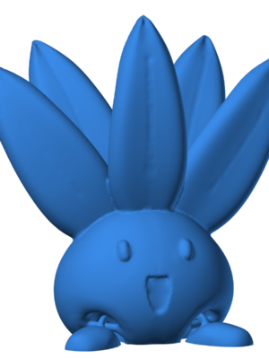Oddish 3D Baskı Modeli — Pokémon